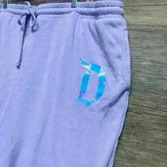Disney Lavender Purple Jogger Sweatpants Size Women’s 2X - Picture 2 of 4